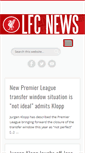 Mobile Screenshot of lfc-news.co.uk